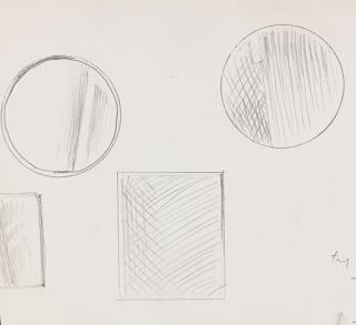 Roy Lichtenstein - Sketches for Mirror Paintings