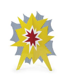 Roy Lichtenstein - Standing Explosion #2 (Yellow)