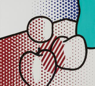Roy Lichtenstein - Still Life - Red Apples