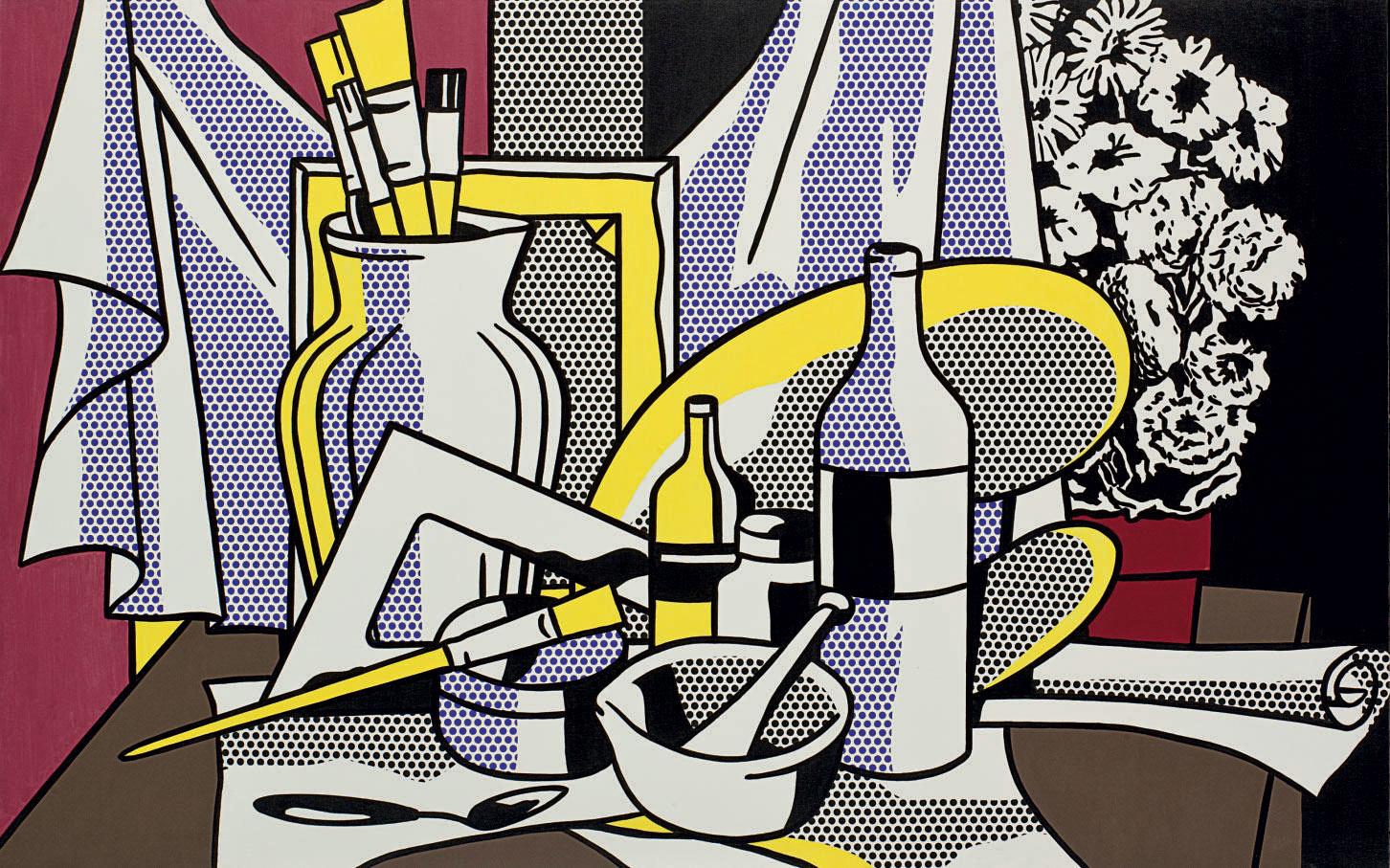 Roy Lichtenstein - Still Life with Palette