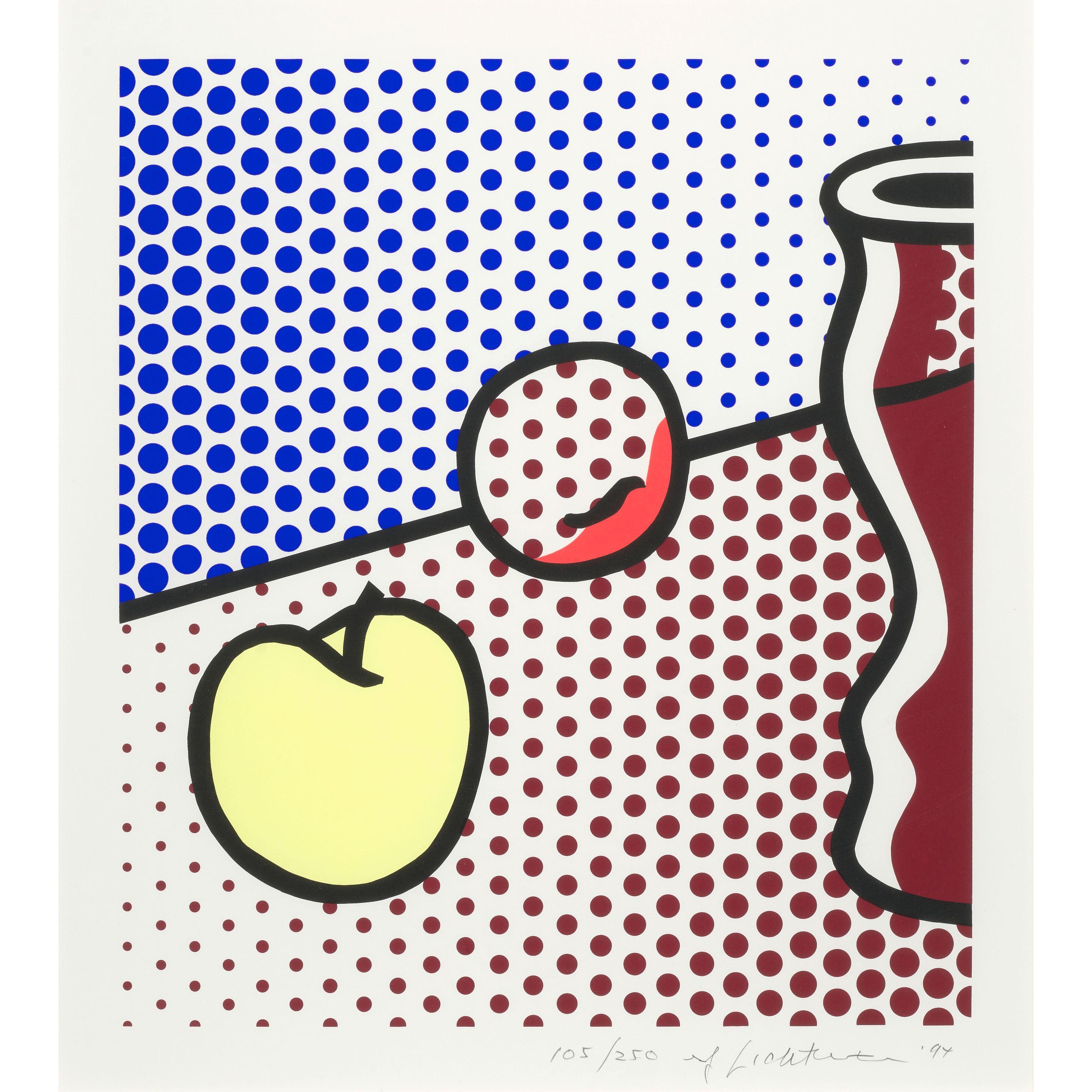 Roy Lichtenstein - Still Life with Red Jar