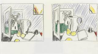 Roy Lichtenstein - Still Life with Windmill