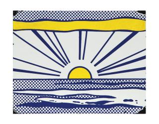 Roy Lichtenstein - Sunrise, From Seven Objects In A Box (See Corlett P. 27)
