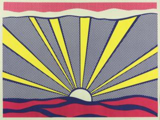 Roy Lichtenstein - Sunrise.