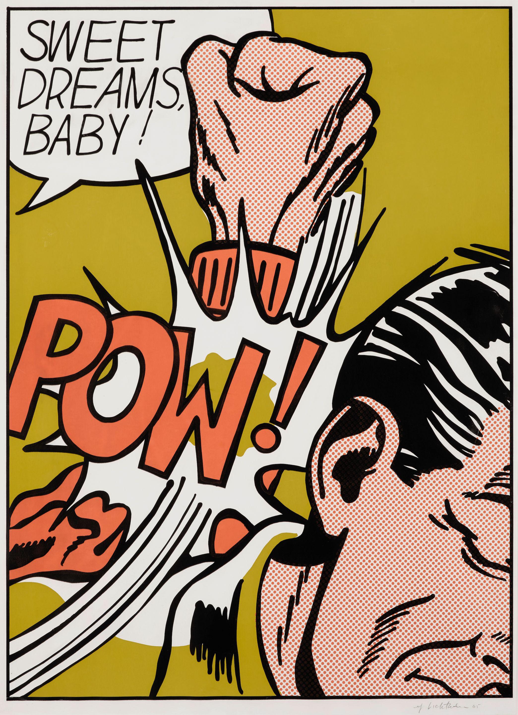 Roy Lichtenstein - Sweet Dreams Baby!, from 11 Pop Artists, Volume III