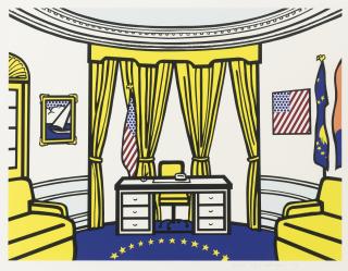 Roy Lichtenstein - The Oval Office (C. 277)