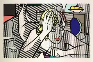 Roy Lichtenstein - Thinking Nude, from: Nudes Series (C. 289)