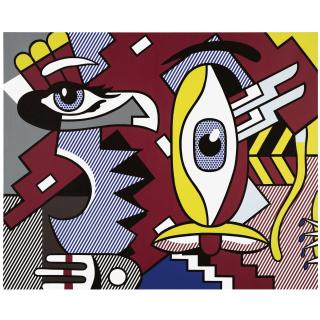 Roy Lichtenstein - Two Figures, Indian