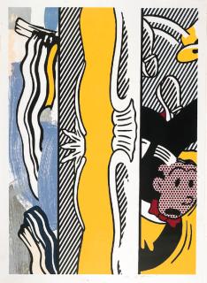 Roy Lichtenstein - Two Paintings: Dagwood, from Paintings Series (C. 207)
