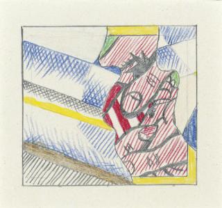 Roy Lichtenstein - Untitled (Drawing For Reflections On The Gift)