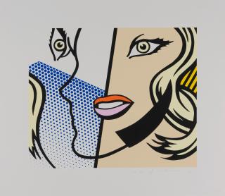 Roy Lichtenstein - Untitled head, 1995