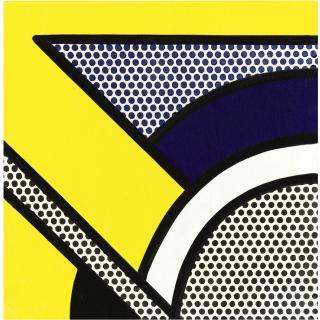 Roy Lichtenstein - Untitled (Modern Painting)
