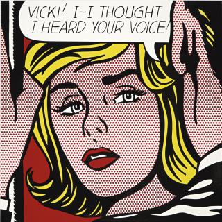 Roy Lichtenstein - Vicki! I -- I Thought I Heard Your Voice