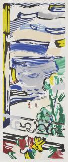 Roy Lichtenstein - View from the Window, from: Landscape Series