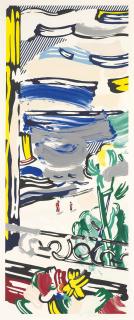 Roy Lichtenstein - View from the Window, from  Landscapes