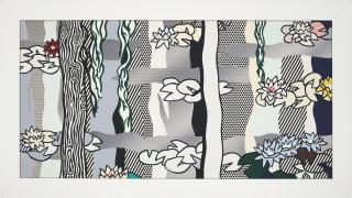 Roy Lichtenstein - Water Lilies with Willows