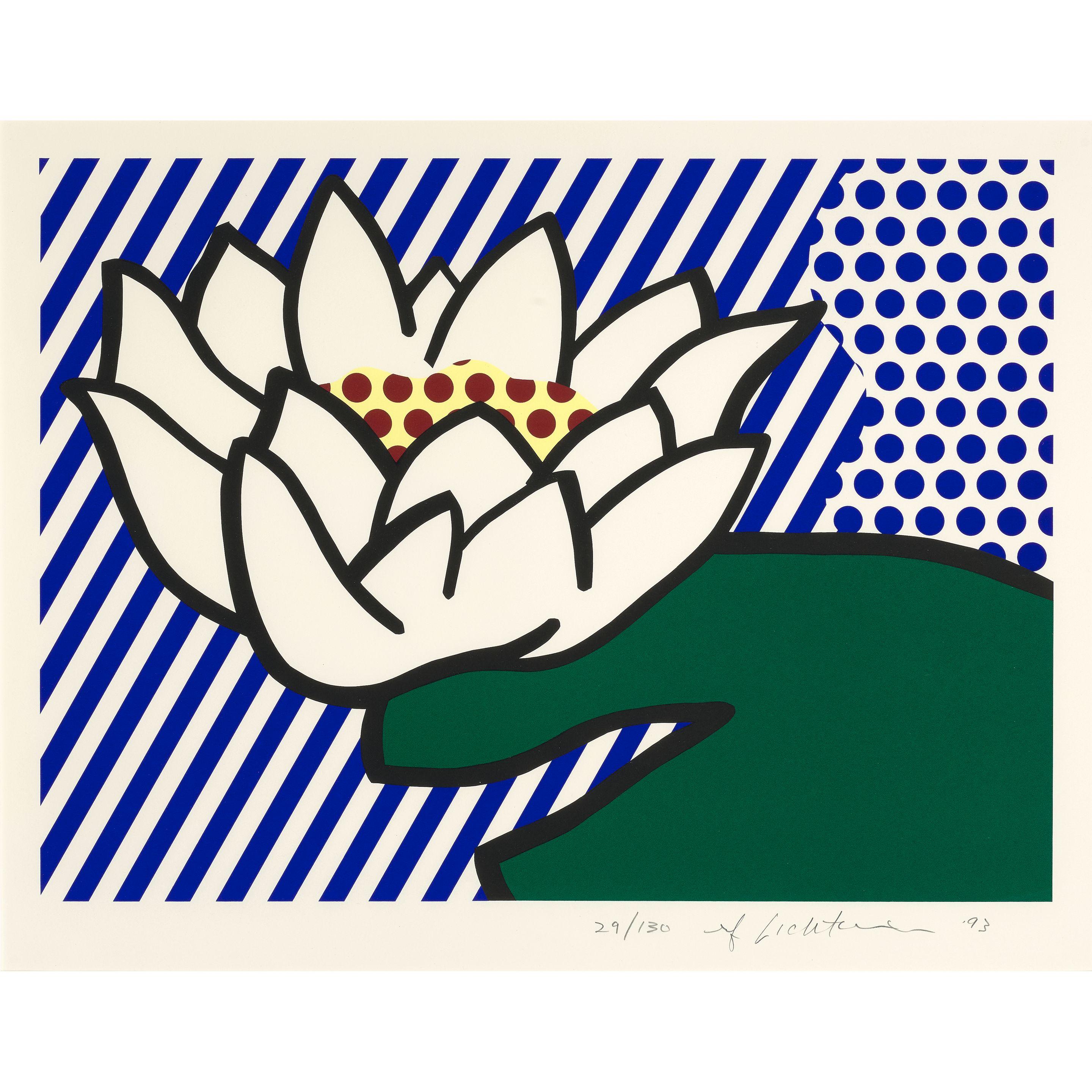 Roy Lichtenstein - Water Lily