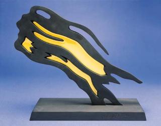 Roy Lichtenstein - Yellow Brushstroke