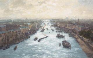 Roy Perry - The Upper Pool from Tower Bridge