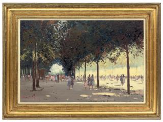 Roy Petley - Bank holiday, Tuilleries