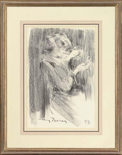 Roy Petley - Reading a letter