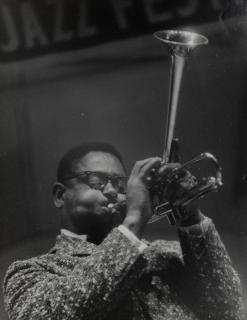 Roy Schatt - Dizzy Gillespie