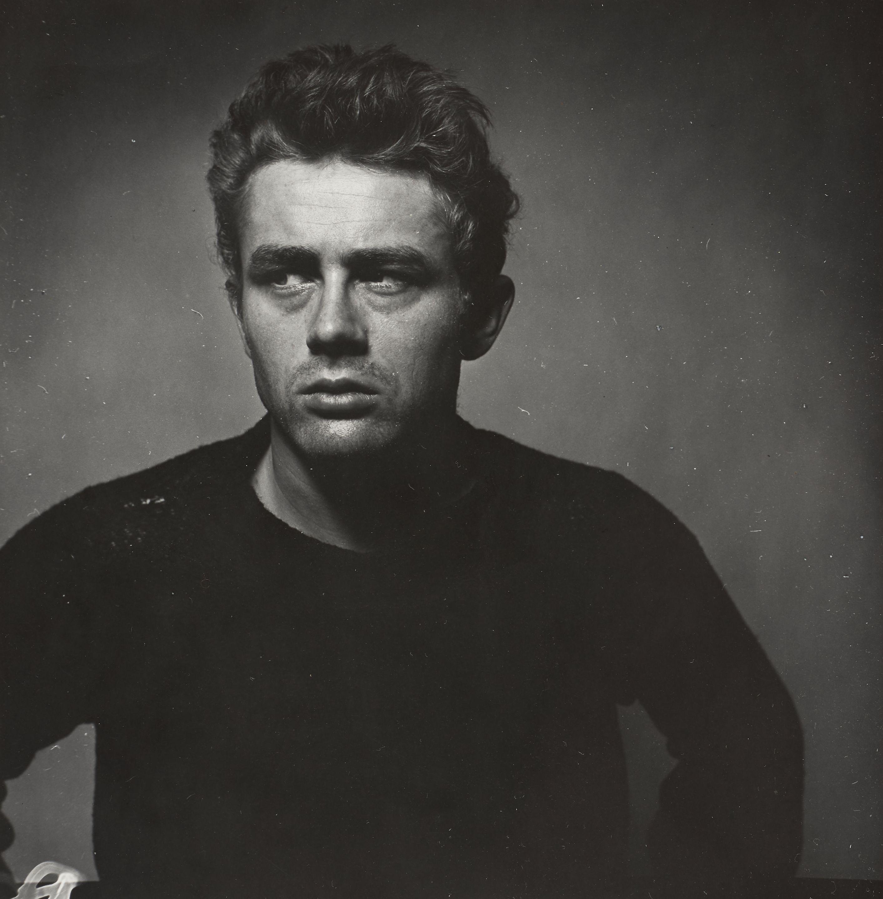 Roy Schatt - James Dean, from the Torn Sweater Series