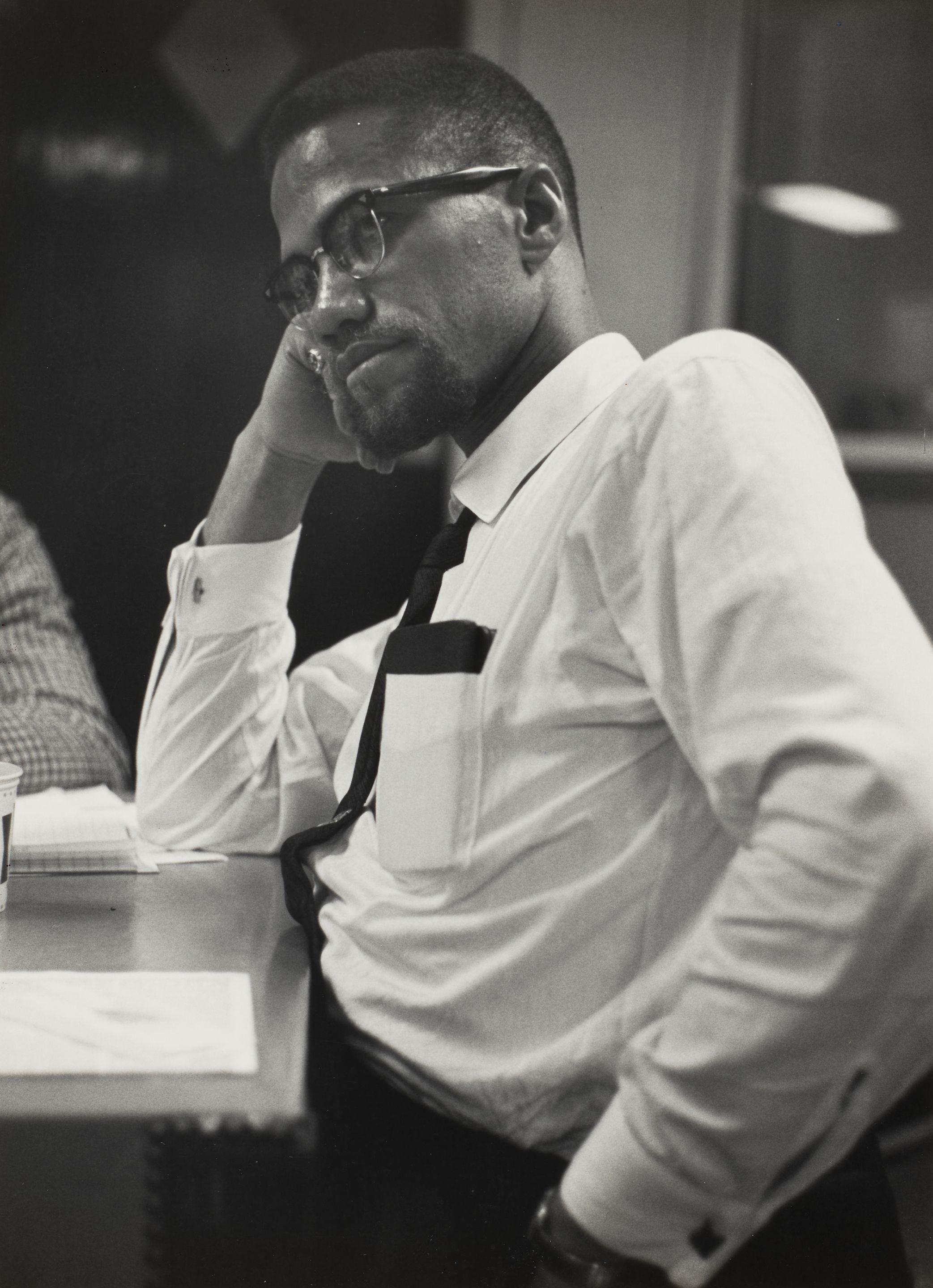 Roy Schatt - Malcolm X