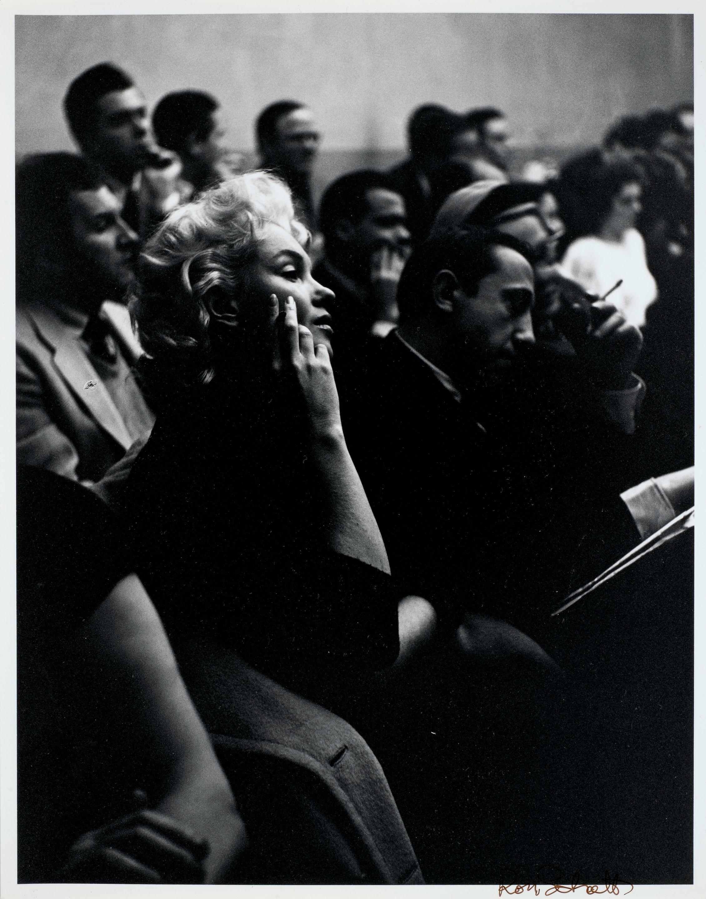 Roy Schatt - Marilyn Monroe at The Actor\'s Studio, NYC