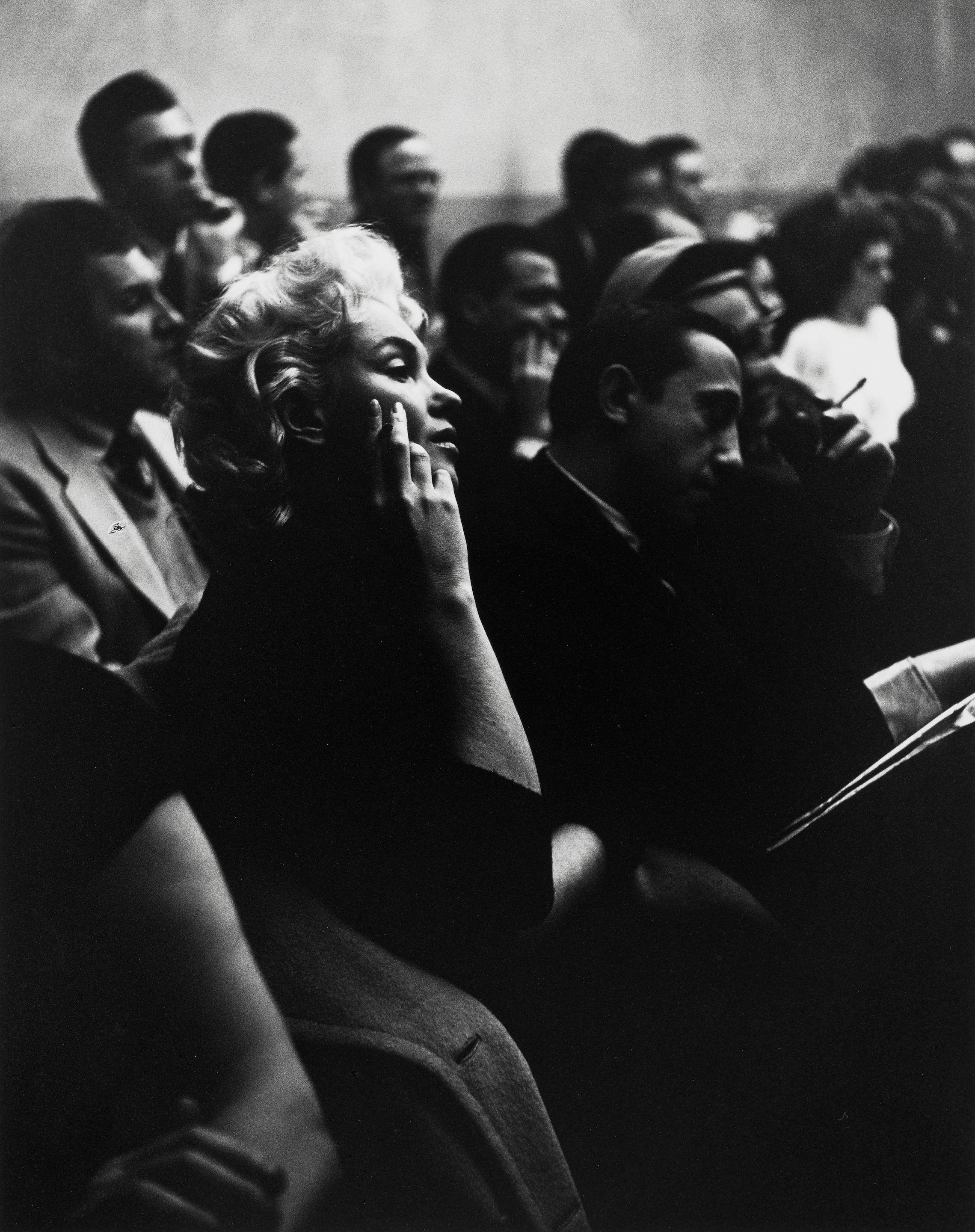 Roy Schatt - Marilyn Monroe at The Actor\'s Studio, NYC