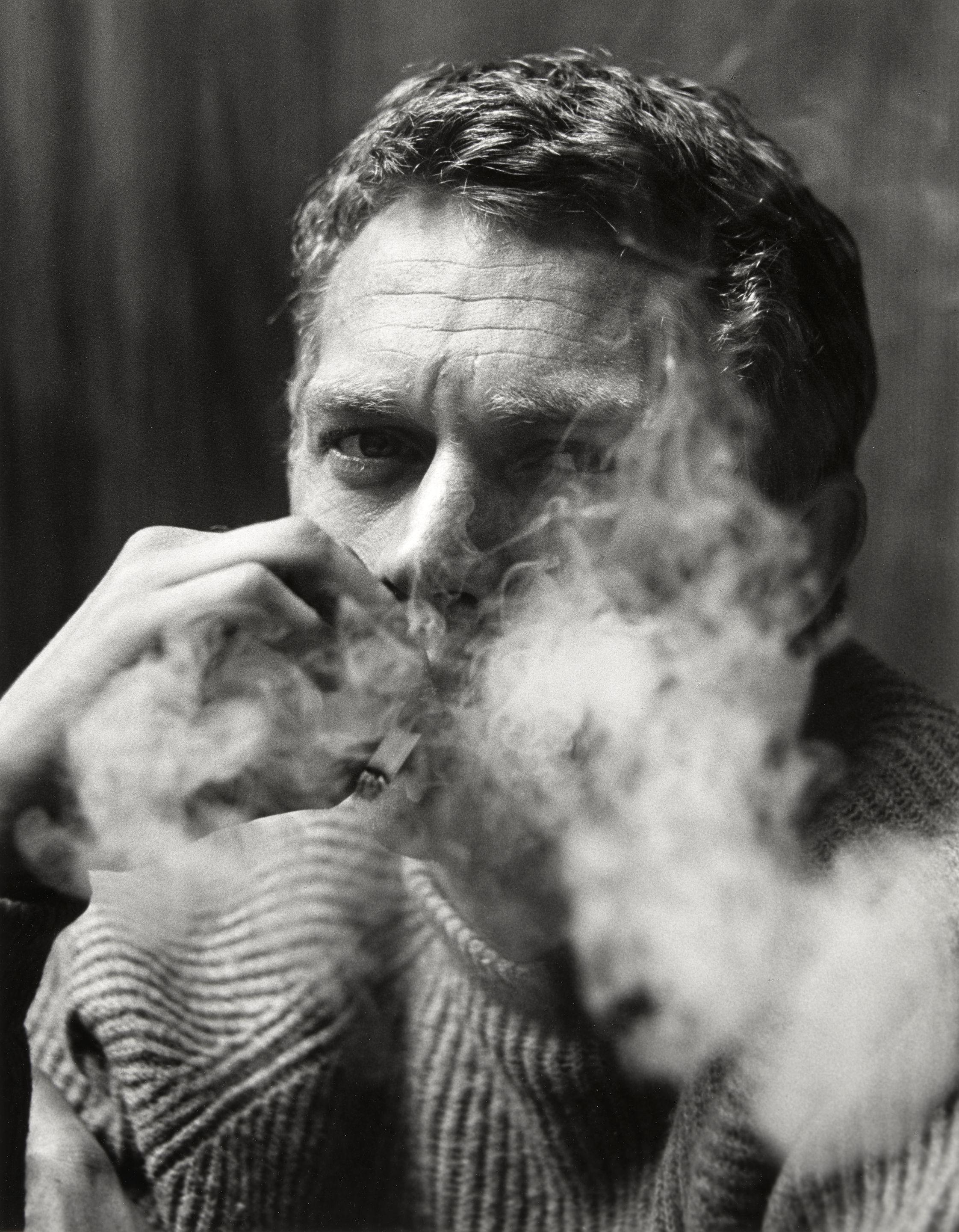 Roy Schatt - Steve McQueen Smoking
