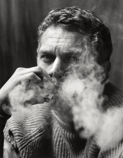 Roy Schatt - Steve McQueen Smoking