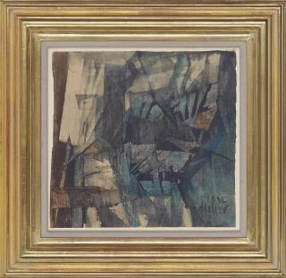 Roy Turner Durrant - Composition in blue