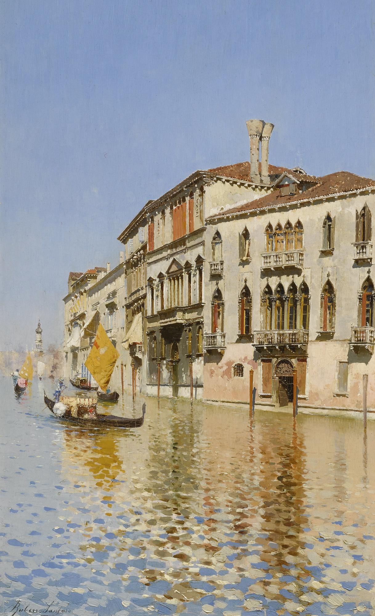 Rubens Santoro - Italian grand Canal, Venice