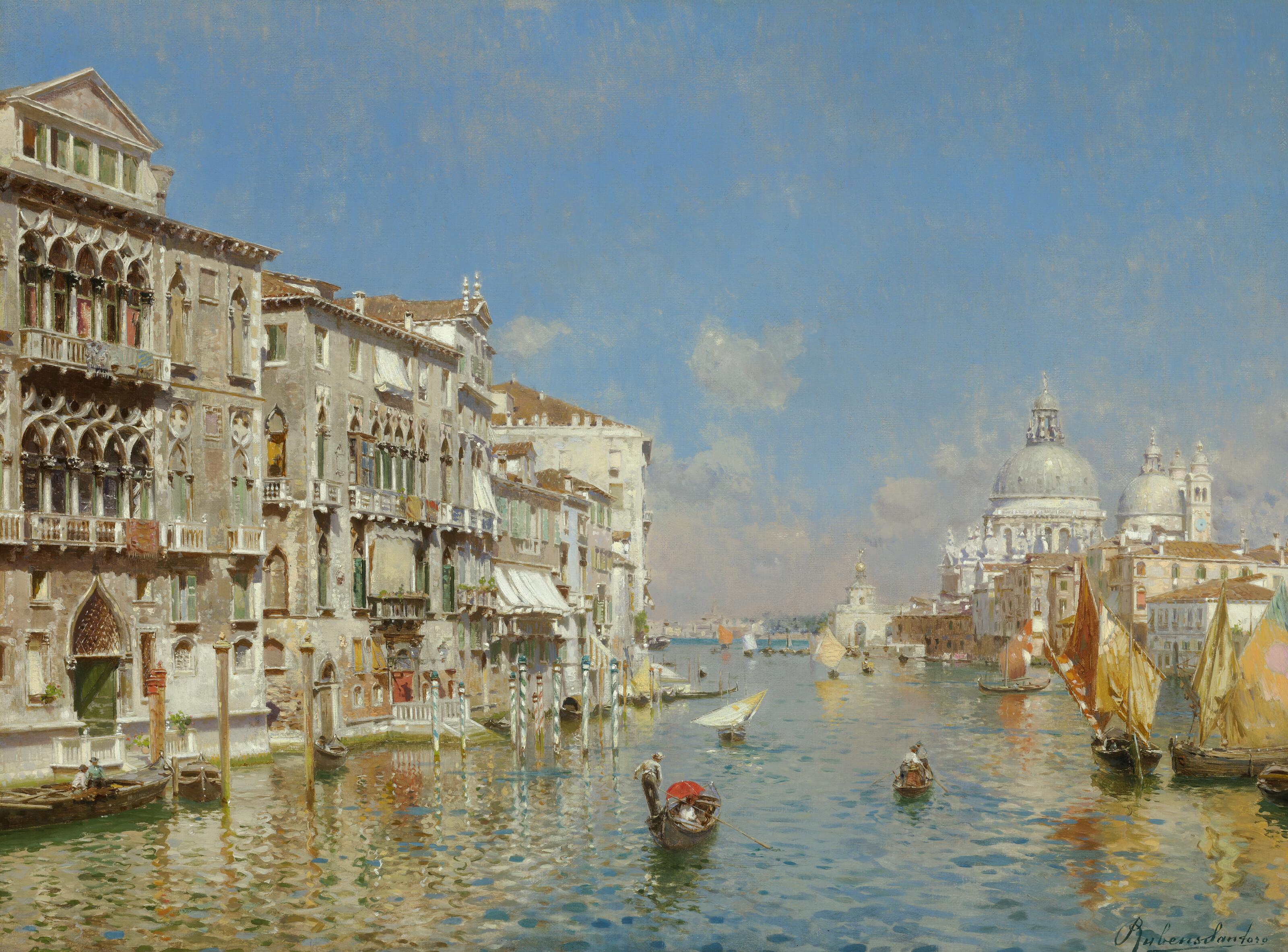 Rubens Santoro - The Grand Canal, Venice