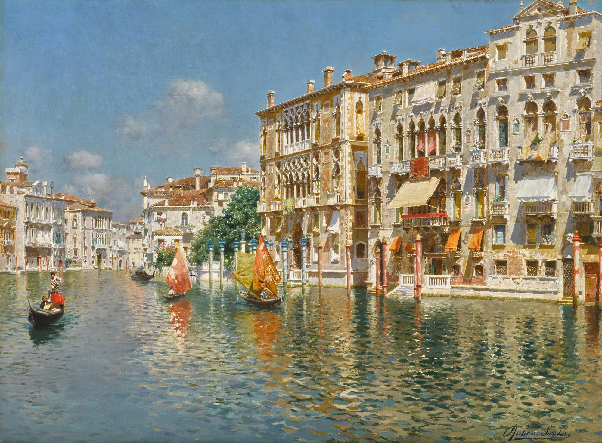 Rubens Santoro - The Grand Canal, Venice
