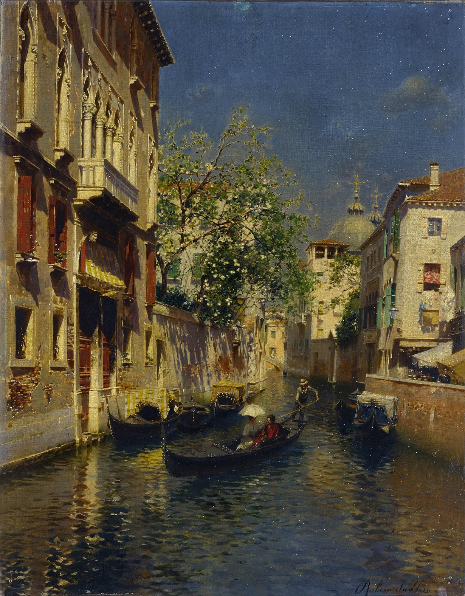 Rubens Santoro - Venetian Canal
