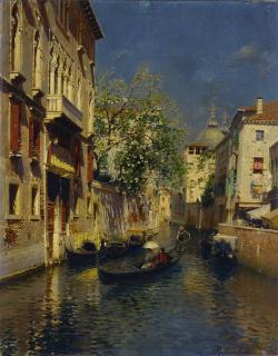 Rubens Santoro - Venetian Canal