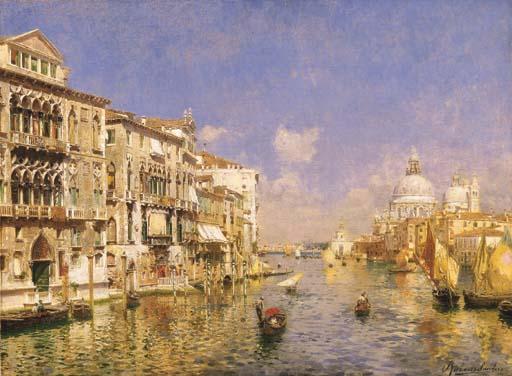 Rubens Santoro - Venezia, Il Canal Grande Alla Salute
