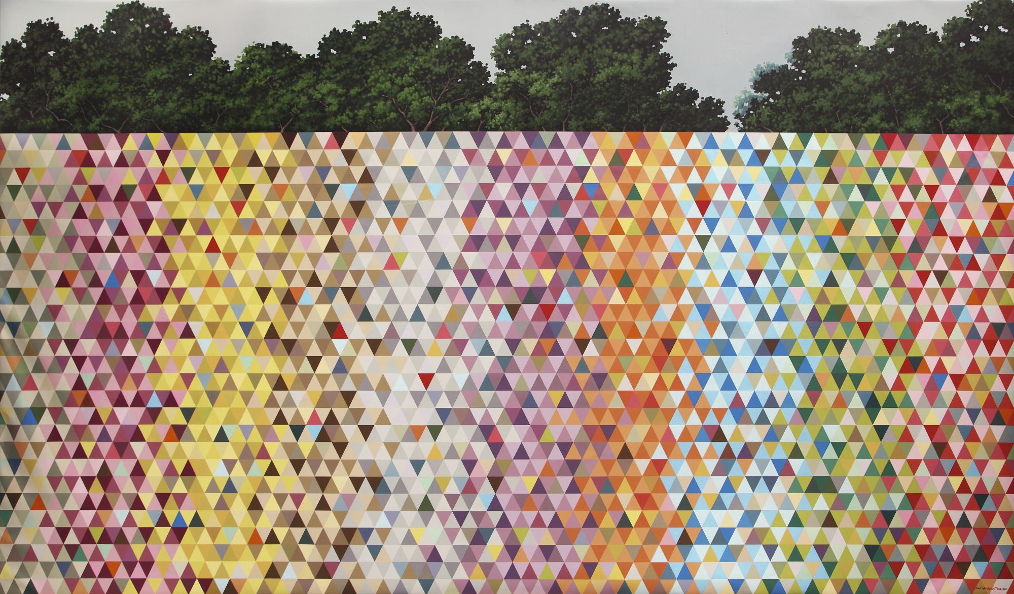 Rudi Mantofani - Cakrawala Warna #8 (Colour Horizon #8)