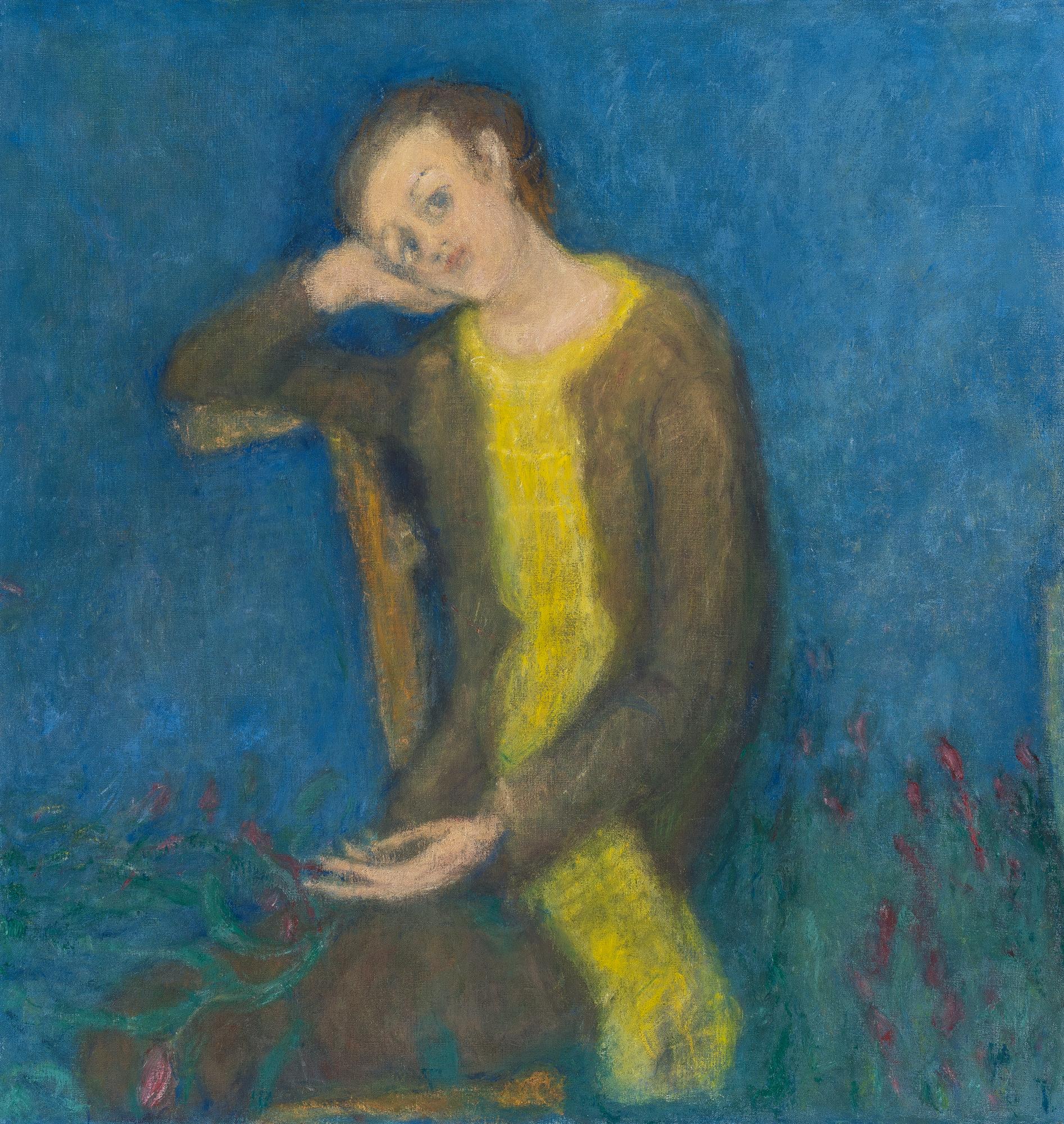 Rudi Tröger - Ruhende Dame