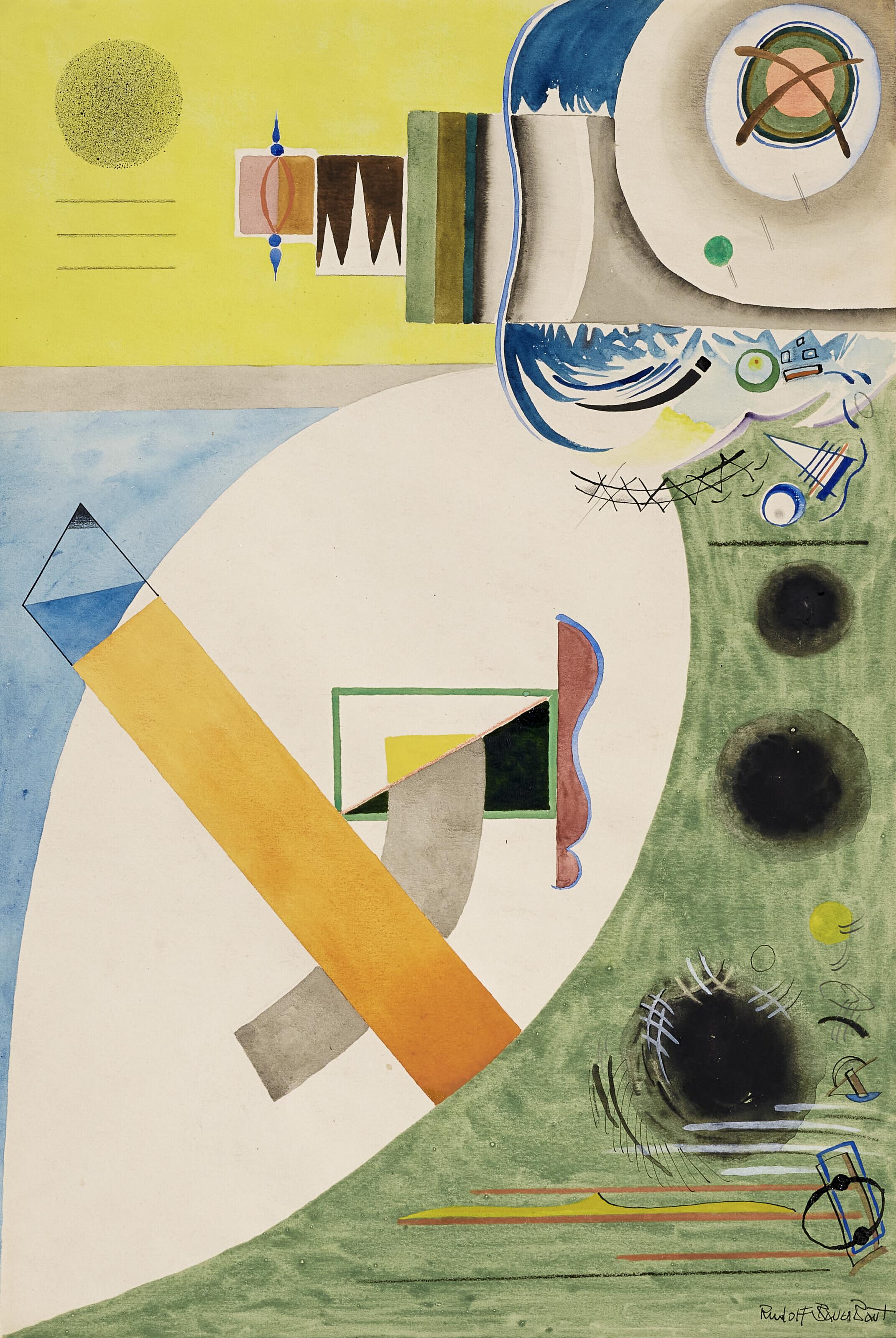 Rudolf Bauer - RB0551 - Serioso