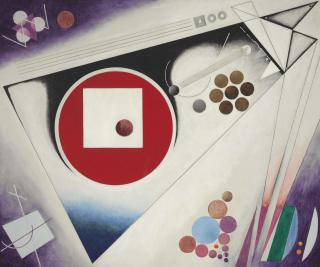 Rudolf Bauer - Third Symphony In 3 Movements, Triptych (Left Section)