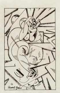 Rudolf Bauer - Trauer