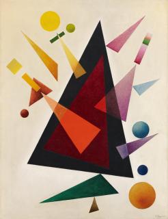 Rudolf Bauer - Triangles