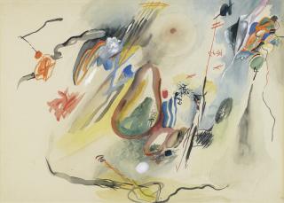 Rudolf Bauer - Untitled