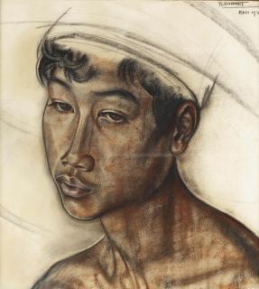 Rudolf Bonnet - A Balinese boy