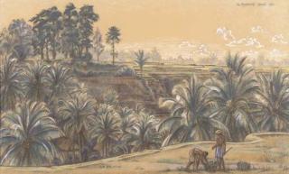 Rudolf Bonnet - A landscape in Bali