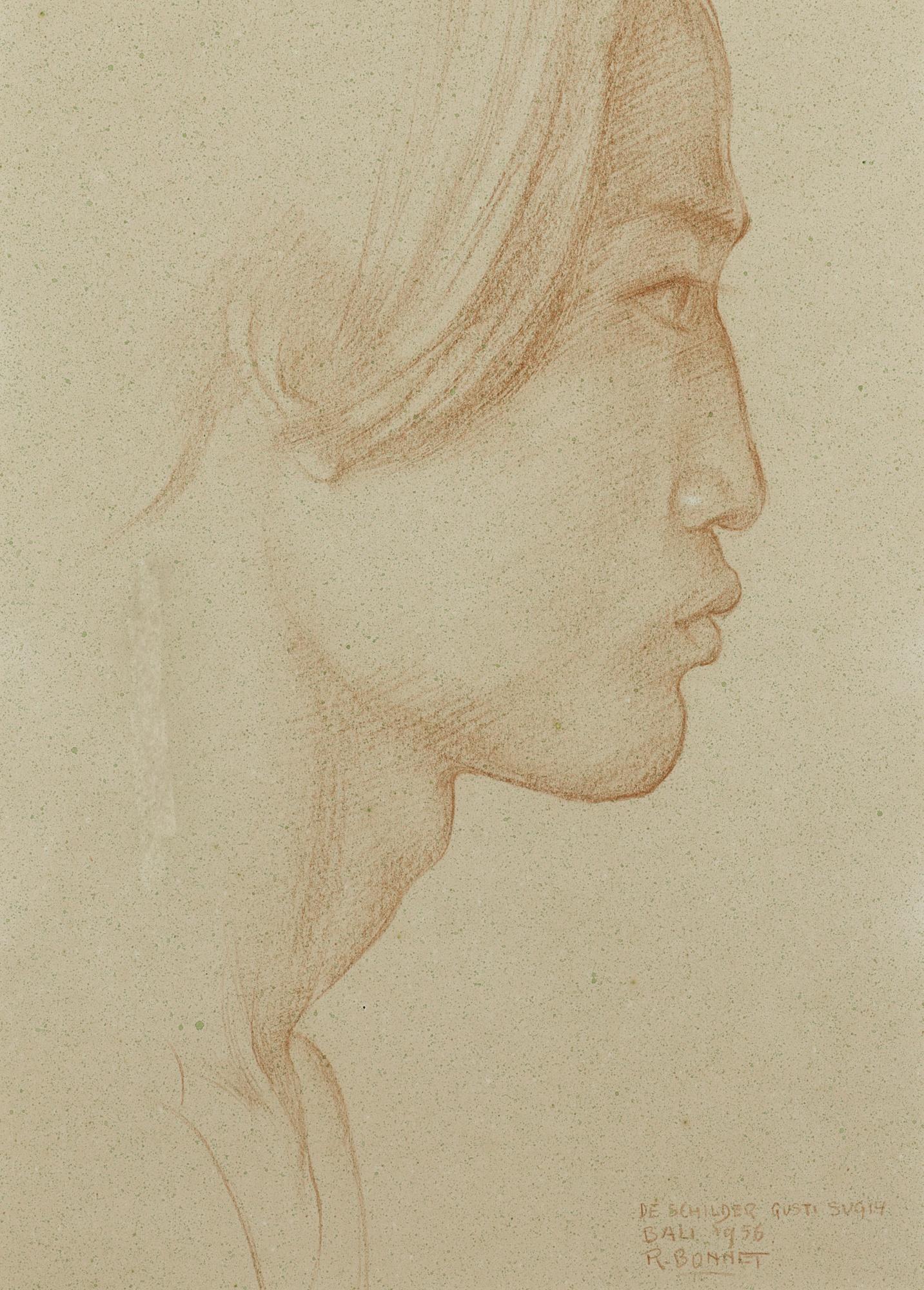 Rudolf Bonnet - De Schilder Gusti Sugih (The Painter Gusti Sugih)