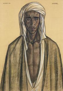Rudolf Bonnet - Figuurstudie Uit N. Afrika (Figure Study From N. Africa)